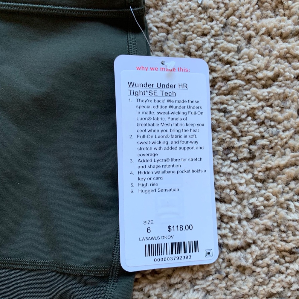 Lululemon Wunder Under